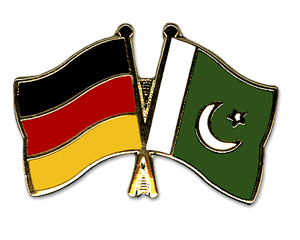 Bild von Freundschafts-Pin  Deutschland - Pakistan-Fahne Freundschafts-Pin  Deutschland - Pakistan-Flagge im Fahnenshop bestellen