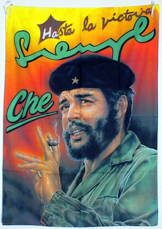 Bild von Poster Che Guevara (Hasta la Victoria sempre)  (90 x 140 cm)-Fahne Poster Che Guevara (Hasta la Victoria sempre)  (90 x 140 cm)-Flagge im Fahnenshop bestellen