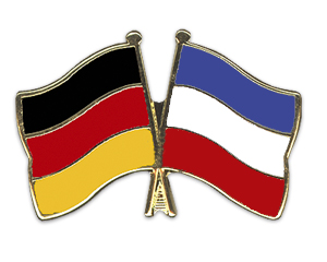 Bild von Freundschafts-Pin  Deutschland - Serbien und Montenegro-Fahne Freundschafts-Pin  Deutschland - Serbien und Montenegro-Flagge im Fahnenshop bestellen