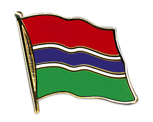 Bild von Flaggen-Pin Gambia-Fahne Flaggen-Pin Gambia-Flagge im Fahnenshop bestellen