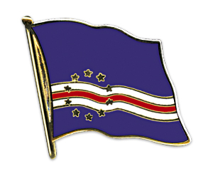 Bild von Flaggen-Pin Kap Verde-Fahne Flaggen-Pin Kap Verde-Flagge im Fahnenshop bestellen