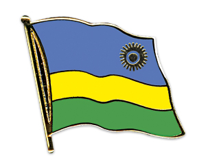 Bild von Flaggen-Pin Ruanda-Fahne Flaggen-Pin Ruanda-Flagge im Fahnenshop bestellen