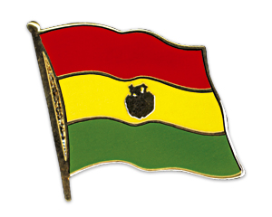 Bild von Flaggen-Pin Bolivien-Fahne Flaggen-Pin Bolivien-Flagge im Fahnenshop bestellen