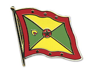 Bild von Flaggen-Pin Grenada-Fahne Flaggen-Pin Grenada-Flagge im Fahnenshop bestellen