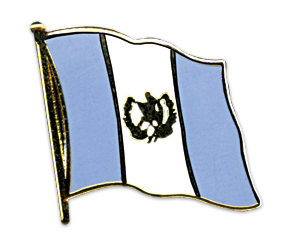 Bild von Flaggen-Pin Guatemala-Fahne Flaggen-Pin Guatemala-Flagge im Fahnenshop bestellen