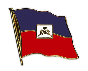 Bild von Flaggen-Pin Haiti-Fahne Flaggen-Pin Haiti-Flagge im Fahnenshop bestellen