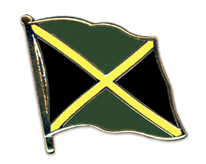 Bild von Flaggen-Pin Jamaika-Fahne Flaggen-Pin Jamaika-Flagge im Fahnenshop bestellen