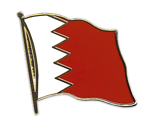 Bild von Flaggen-Pin Bahrain-Fahne Flaggen-Pin Bahrain-Flagge im Fahnenshop bestellen