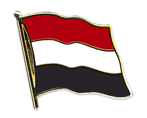 Bild von Flaggen-Pin Jemen-Fahne Flaggen-Pin Jemen-Flagge im Fahnenshop bestellen