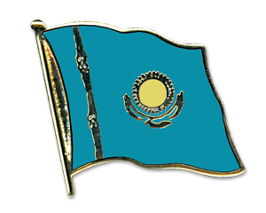 Bild von Flaggen-Pin Kasachstan-Fahne Flaggen-Pin Kasachstan-Flagge im Fahnenshop bestellen