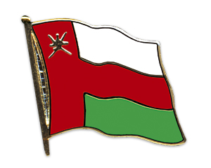 Bild von Flaggen-Pin Oman-Fahne Flaggen-Pin Oman-Flagge im Fahnenshop bestellen