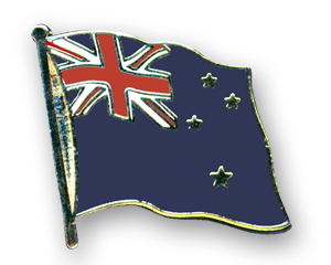 Bild von Flaggen-Pin Neuseeland-Fahne Flaggen-Pin Neuseeland-Flagge im Fahnenshop bestellen