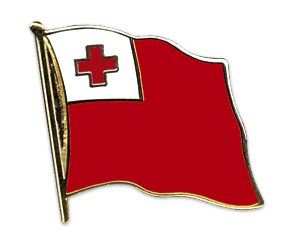 Bild von Flaggen-Pin Tonga-Fahne Flaggen-Pin Tonga-Flagge im Fahnenshop bestellen