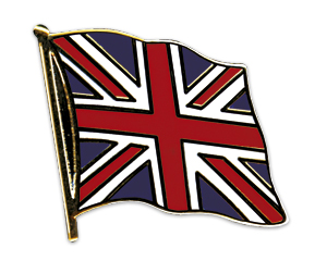 Bild von Flaggen-Pin Großbritannien-Fahne Flaggen-Pin Großbritannien-Flagge im Fahnenshop bestellen