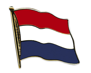 Bild von Flaggen-Pin Niederlande-Fahne Flaggen-Pin Niederlande-Flagge im Fahnenshop bestellen