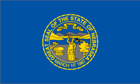 Bild von USA - Bundesstaat Nebraska-Fahne USA - Bundesstaat Nebraska-Flagge im Fahnenshop bestellen