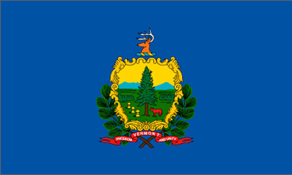 Bild von USA - Bundesstaat Vermont-Fahne USA - Bundesstaat Vermont-Flagge im Fahnenshop bestellen