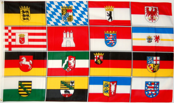 Bild von Fahne Deutsche Bundesländer-Fahne Fahne Deutsche Bundesländer-Flagge im Fahnenshop bestellen