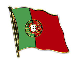Bild von Flaggen-Pin Portugal-Fahne Flaggen-Pin Portugal-Flagge im Fahnenshop bestellen