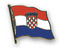 Flaggen-Pin Kroatien