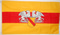 Flagge Baden mit Greif
 (150 x 90 cm) Flagge Flaggen Fahne Fahnen kaufen bestellen Shop