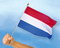 Stockflaggen Niederlande / Holland
 (45 x 30 cm) Flagge Flaggen Fahne Fahnen kaufen bestellen Shop