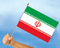 Stockflaggen Iran
 (45 x 30 cm) Flagge Flaggen Fahne Fahnen kaufen bestellen Shop