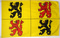 Flagge von Hainaut
 (150 x 90 cm) Flagge Flaggen Fahne Fahnen kaufen bestellen Shop