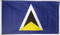 Nationalflagge St. Lucia
 (150 x 90 cm) Flagge Flaggen Fahne Fahnen kaufen bestellen Shop