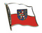 Flaggen-Pin Thüringen Flagge Flaggen Fahne Fahnen kaufen bestellen Shop