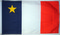 Flagge Kanada - Region Acadia
 (150 x 90 cm) Flagge Flaggen Fahne Fahnen kaufen bestellen Shop