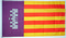 Flagge von Mallorca (Balearen)
 (150 x 90 cm) Flagge Flaggen Fahne Fahnen kaufen bestellen Shop