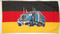Truckerflagge: Deutschland mit LKW
 (150 x 90 cm) Flagge Flaggen Fahne Fahnen kaufen bestellen Shop