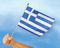 Stockflaggen Griechenland
 (45 x 30 cm) Flagge Flaggen Fahne Fahnen kaufen bestellen Shop