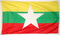 Fahne Myanmar
 (150 x 90 cm) Flagge Flaggen Fahne Fahnen kaufen bestellen Shop