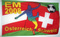 EM 2008 Österreich / Schweiz Fahne
 (150 x 90 cm)
