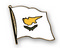 Flaggen-Pin Zypern Flagge Flaggen Fahne Fahnen kaufen bestellen Shop