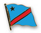 Flaggen-Pin Kongo, Demokratische Republik Flagge Flaggen Fahne Fahnen kaufen bestellen Shop