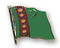 Flaggen-Pin Turkmenistan Flagge Flaggen Fahne Fahnen kaufen bestellen Shop