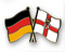 Freundschafts-Pin
 Deutschland - Nordirland Flagge Flaggen Fahne Fahnen kaufen bestellen Shop