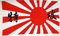 Flagge Japan Kamikaze-Flieger
 (150 x 90 cm) Flagge Flaggen Fahne Fahnen kaufen bestellen Shop