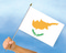 Stockflaggen Zypern
 (45 x 30 cm) Flagge Flaggen Fahne Fahnen kaufen bestellen Shop