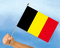 Stockflaggen Belgien
 (45 x 30 cm) Flagge Flaggen Fahne Fahnen kaufen bestellen Shop
