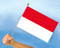 Stockflaggen Indonesien
 (45 x 30 cm) Flagge Flaggen Fahne Fahnen kaufen bestellen Shop