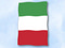 Flagge Italien
 im Hochformat (Glanzpolyester) Flagge Flaggen Fahne Fahnen kaufen bestellen Shop