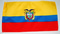 Tisch-Flagge Ecuador