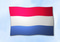 Flagge Niederlande
 im Querformat (Glanzpolyester)