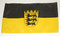 Tisch-Flagge Baden-Württemberg