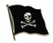 Flaggen-Pin Pirat