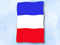Flagge Frankreich
 im Hochformat (Glanzpolyester) kaufen